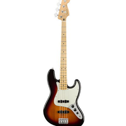 Fender Japan Hybrid II Jazz Bass Guitar, Maple Fretboard with Gig Bag - 3 Color Sunburst