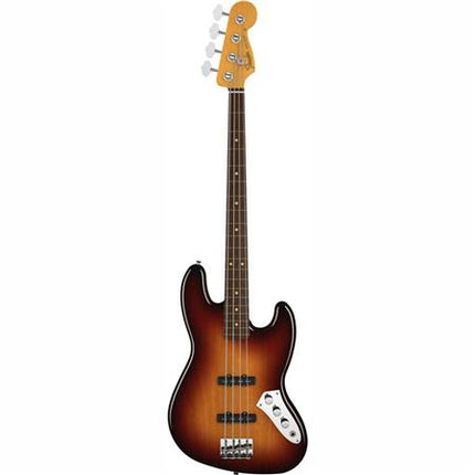 Fender Artist Jaco Pastorius Fretless Jazz Bass Guitar, Pau Ferro Fretboard with Deluxe Hardshell Case - 3-Tone Sunburst