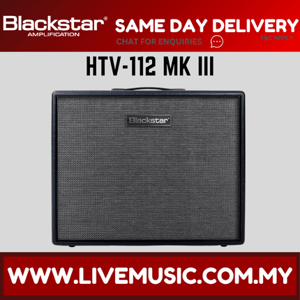 Blackstar HTV-112 MK III 80-watt 1 x 12-inch Extension Cabinet (HTV112 MKIII /HTV 112)