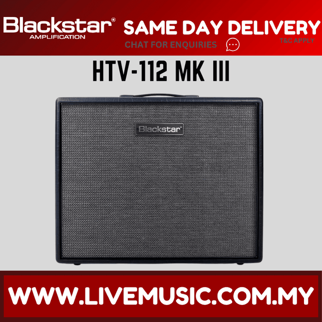 Blackstar HTV-112 MK III 80-watt 1 x 12-inch Extension Cabinet (HTV112 MKIII /HTV 112)