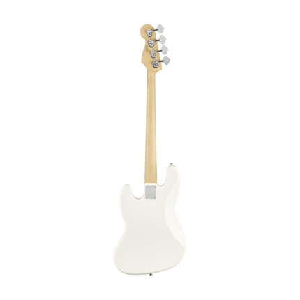 Fender American Performer Jazz Bass Guitar, Rosewood Fretboard with Bag - Arctic White