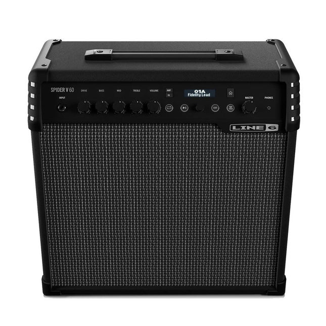 LINE 6 Spider V 60 MkII - 60 Watts, 1x10" Modeling Combo Amp with Cable (LINE6 V60 / V60MKII / V-60 MK2)