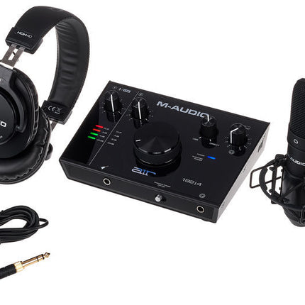 M-Audio Air 192|4 Vocal Studio Pro Desktop 2x2 USB Type-C Audio Interface with Mic and Headphones (Air192-4/Air 192-4)