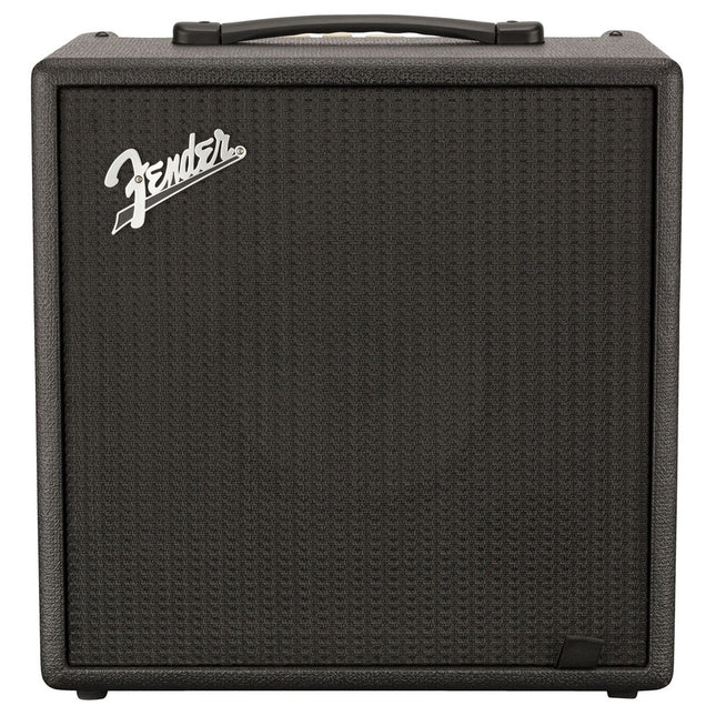 Black Fender Rumble LT25 front grille panel with Fender logo
