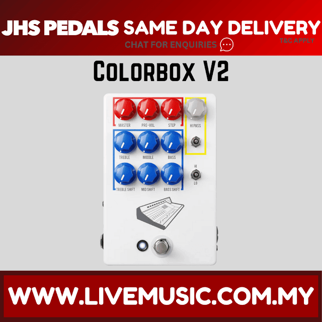 JHS Colorbox V2 Preamp Pedal