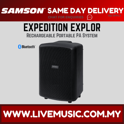 Samson Expedition Explor 200W All-in-One Wireless PA with Bluetooth