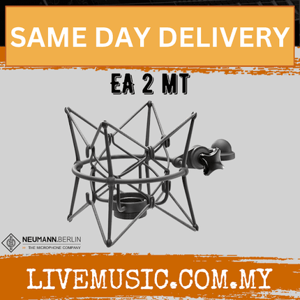 Neumann EA 2 Elastic Suspension Microphone - Matte Black ( EA2MT  EA-2-MT )