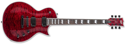 ESP LTD EC-1000 QM Electric Guitar - See Thru Black Cherry ( EC-1000 EC1000 )
