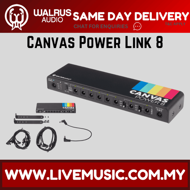 Walrus Audio Canvas Link 8 Pedal Power Supply