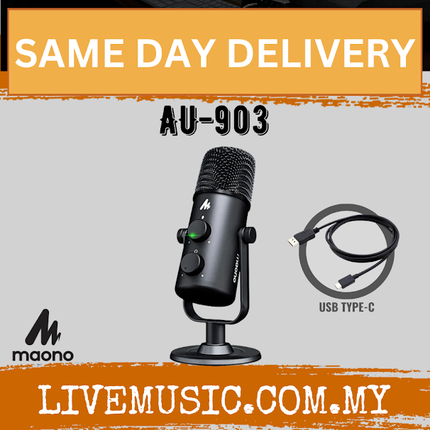 MAONO AU-903 Studio-Quality USB Microphone ( AU 903 / AU903 )