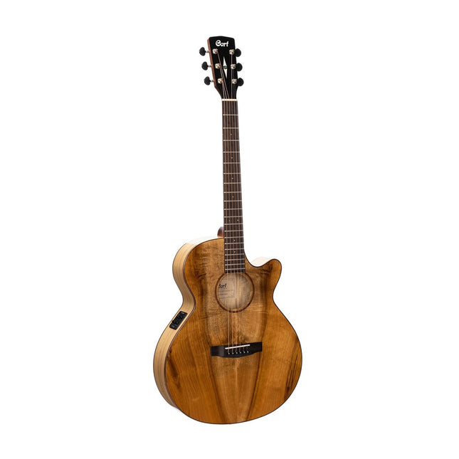 Cort SFX-Myrtlewood Acoustic-Electric Guitar with Bag - Natural Gloss (SFX MYRTLEWOOD)