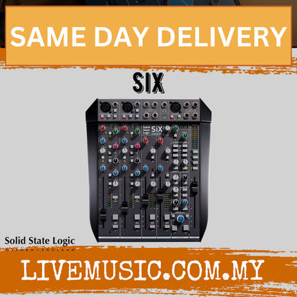 Solid State Logic SiX 6-Channel Desktop Analog Mixer