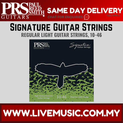 PRS Signature Regular Light Electric Guitar Strings - 10-46