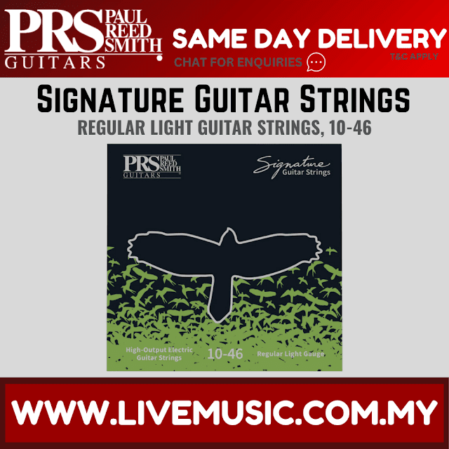 PRS Signature Regular Light Electric Guitar Strings - 10-46