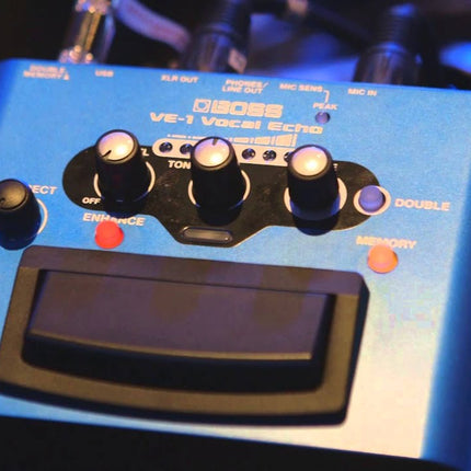 Boss VE-1 Vocal Echo Effect Pedal (VE1)