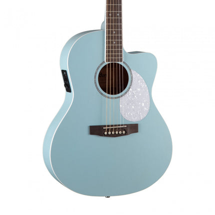 Cort JADE CLASSIC Acoustic-Electric Guitar with Gig Bag - Sky Blue Open Pore (JADE-CLASSIC/JADECLASSIC)