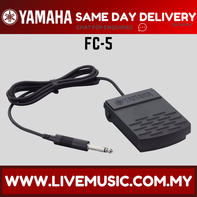 Yamaha FC5 Sustain Pedal / Damper Pedal for Keyboard (FC-5)