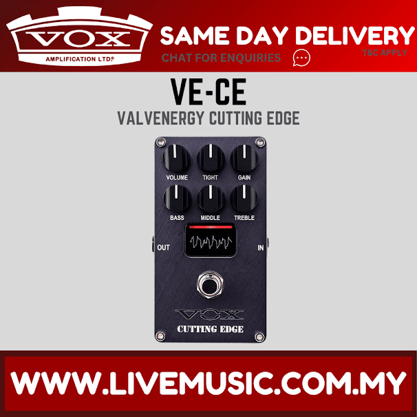 Vox VE-CE Valvenergy Cutting Edge Pedal (VECE)