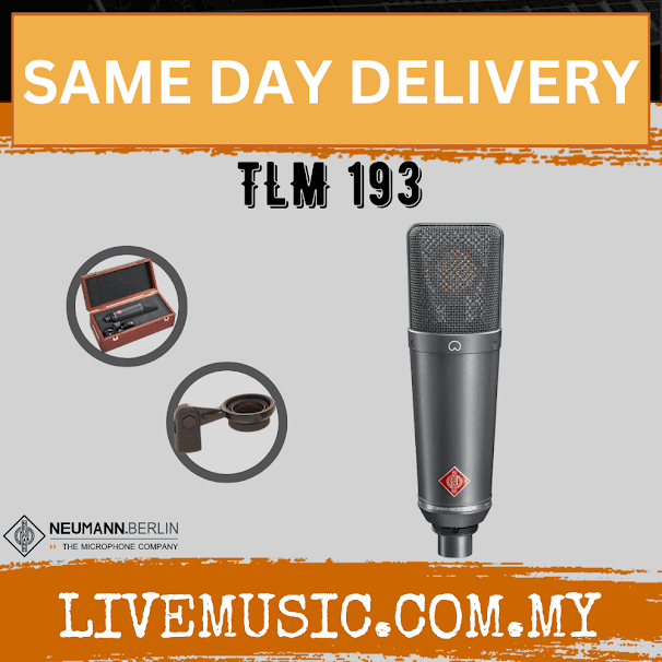 Neumann TLM 193 Large-diaphragm Condenser Microphone (TLM193/TLM-193)