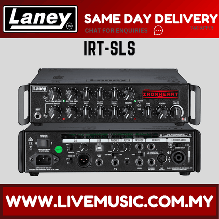 Laney IRT-SLS Ironheart 300-watt Amplifier Head ( IRT SLS / IRTSLS )