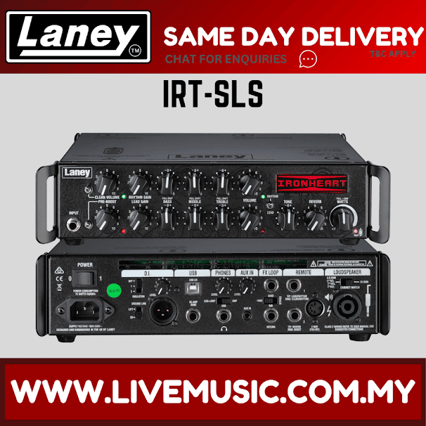 Laney IRT-SLS Ironheart 300-watt Amplifier Head ( IRT SLS / IRTSLS )