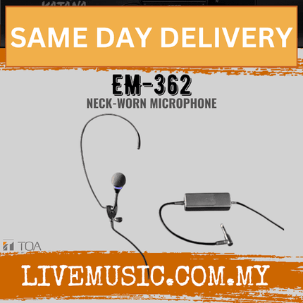 TOA EM-362 Neck-worn Microphone ( EM362 / EM 362 )