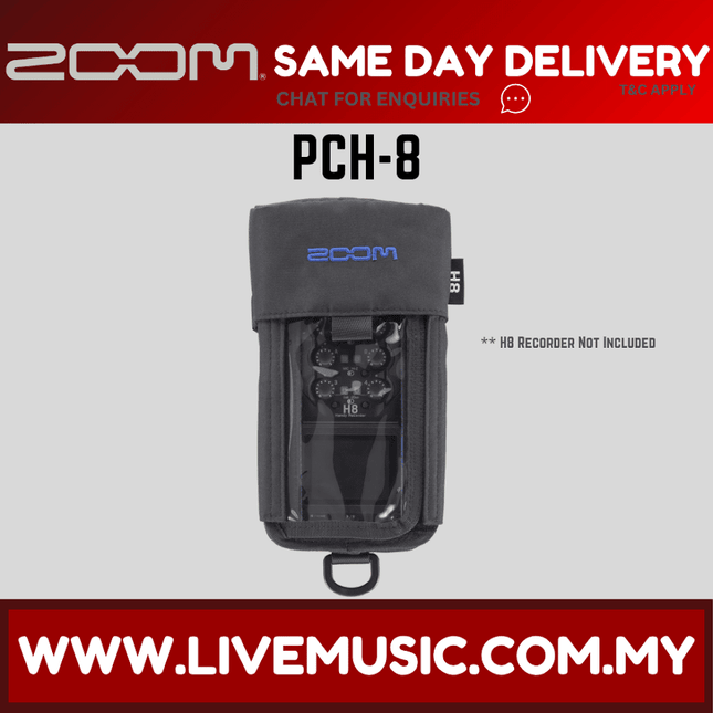 Zoom PCH-8 Protective Case For Zoom H8 ( PCH 8 / PCH8 )