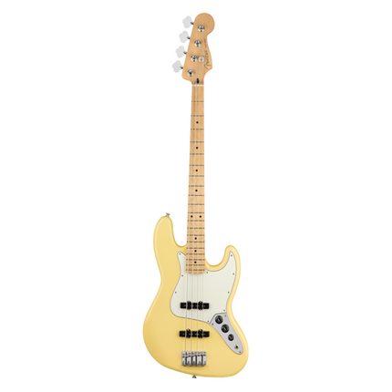 Fender Player Jazz Bass Guitar, Maple Fretboard - Buttercream