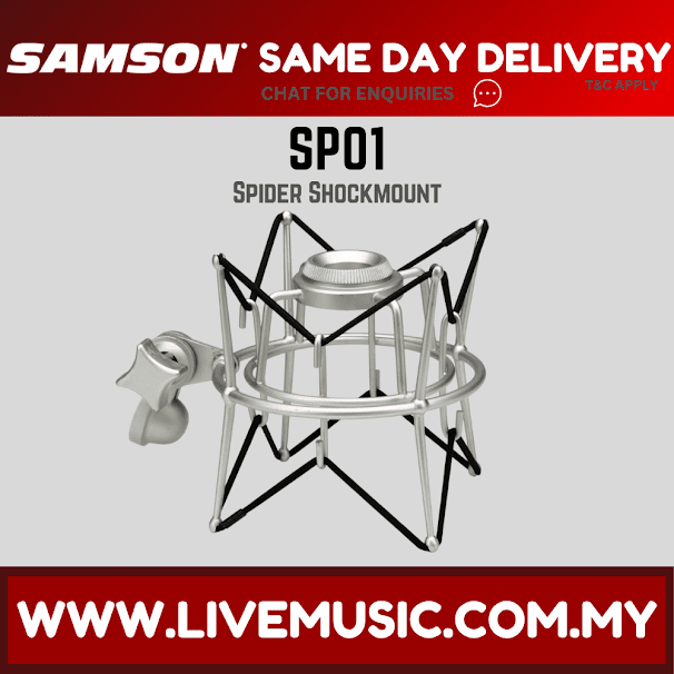 Samson SP01 Shockmount C01 C03 And CL7 Condenser Microphone (SP 01/SP-01)