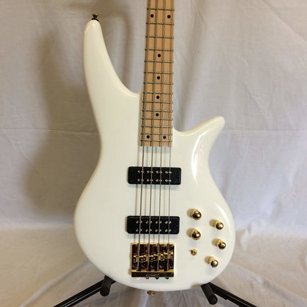 Jackson X Series Spectra SBXM IV 4-String Bass Guitar, Maple Fretboard - Snow White