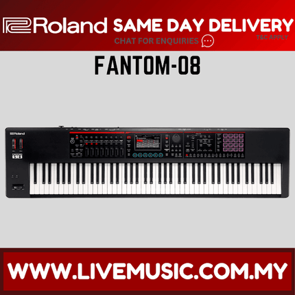 Roland FANTOM-08 Music Workstation Keyboard ( FANTOM08 / FANTOM 08 )