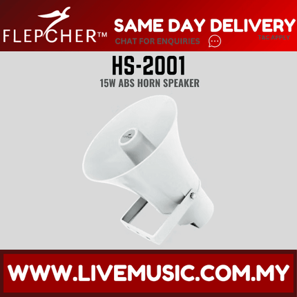 Flepcher HS-2001 ABS Horn Speaker ( HS2001 / HS 2001 )