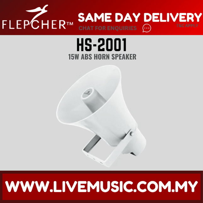 Flepcher HS-2001 ABS Horn Speaker ( HS2001 / HS 2001 )
