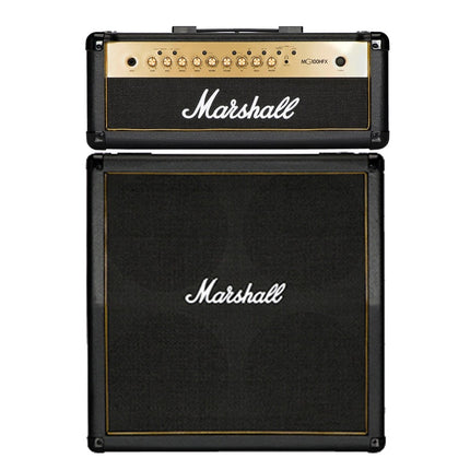 Marshall DSL100HR+MX412BR - 100 Watt Tube Amplifier Head with 240 Watt Straight Cabinet Amplifier (DSL100HR/MX412BR)