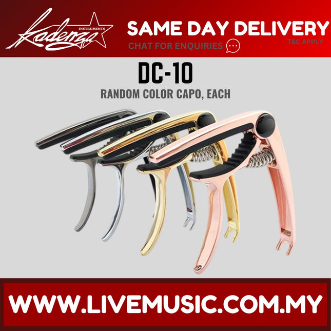 Kadenza DC-10 Acoustic Trigger Capo - Random Color ( DC10 / LMC )