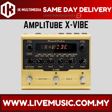 IK Multimedia AmpliTube X-VIBE - Modulation pedal ( AmpliTube X VIBE / XVIBE  )