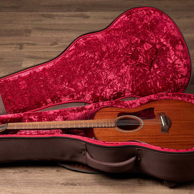 Taylor GTe Mahogany Grand Theater Acoustic Guitar w/Aerocase, Natural