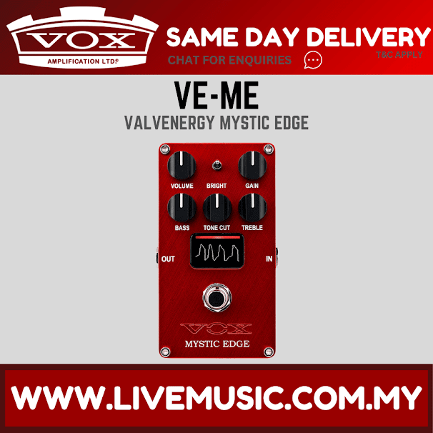 Vox VE-ME Valvenergy Mystic Edge Pedal (VEME)