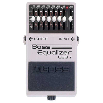 Boss GEB-7 7-band Bass Equalizer Guitar Effect Pedal (GEB7)