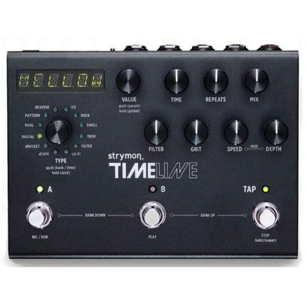 Strymon TimeLine Delay Guitar Effects Pedal, Midnight Edition