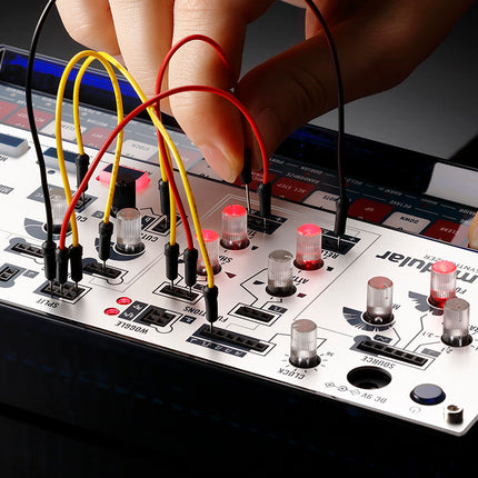 Korg Volca Modular Semi Modular Synthesizer With Sequencer Amd Sync I/O (VolcaModular/Volca-Modular)