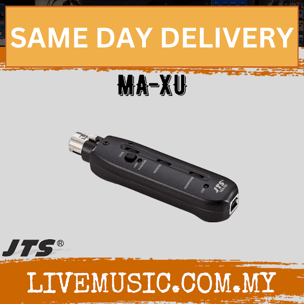 JTS MA-XU XLR-to-USB adaptor ( MA XU MAXU)