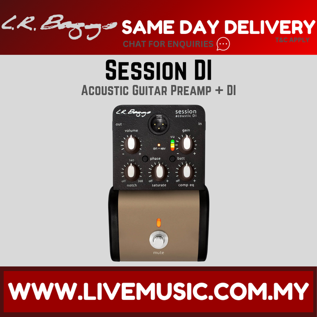 LR Baggs Session DI Acoustic Guitar Preamp