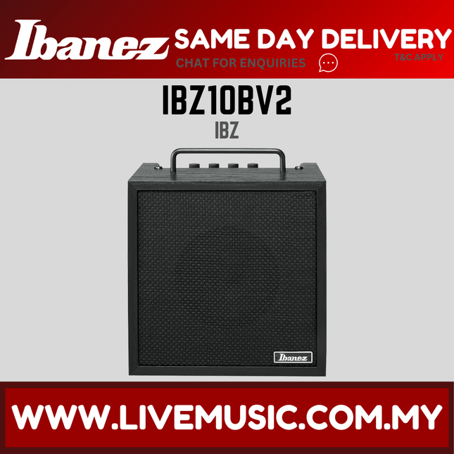 Ibanez IBZ10BV2 10W Bass Combo Amplifier ( IBZ10B-V2 / IBZ10B V2 )