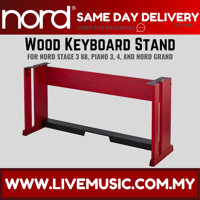 Nord Wood Keyboard Stand for Nord Stage 3 88, Piano 3, 4, and Nord Grand