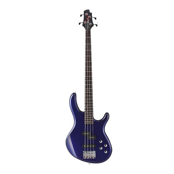 Cort Action Plus Electric Bass Guitar Jatoba Fretboard with Bag - Blue Metallic (ActionPlus/Action-Plus)