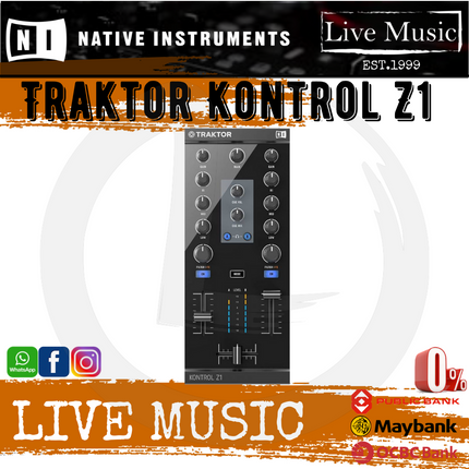 Native Instruments Traktor Kontrol Z1 DJ Mix Controller