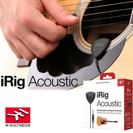 IK Multimedia iRig Acoustic Recording Interface For IOS Devices