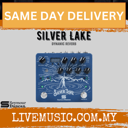Seymour Duncan Silver Lake Dynamic Reverb Pedal