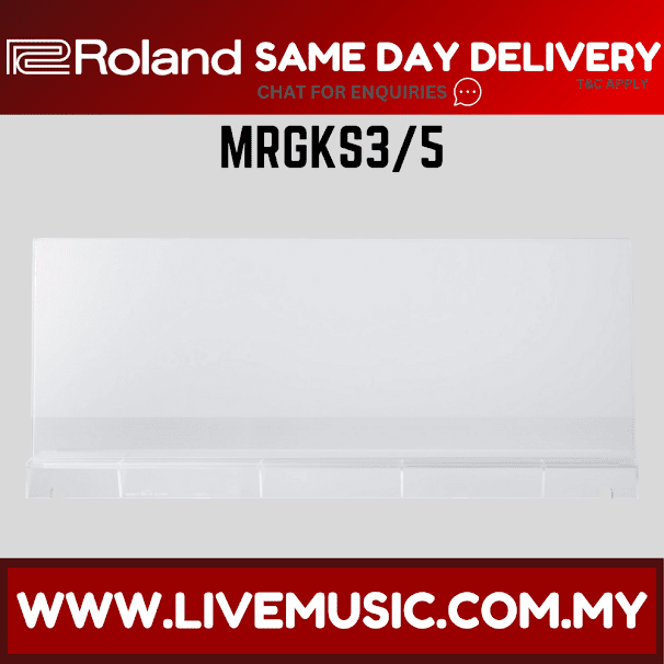Roland MRGKS3/5 Music Rest/Music note stand for Roland GO:KEYS 3 and GO:KEYS 5 ( MRGKS 35 / MRGKS35 )